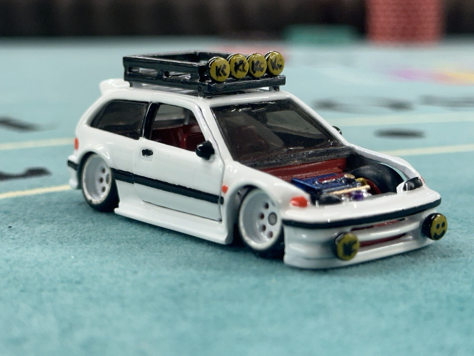 Hot Wheels 2013 Honda Civic EF professional Custom Build, Doors Open And More!
