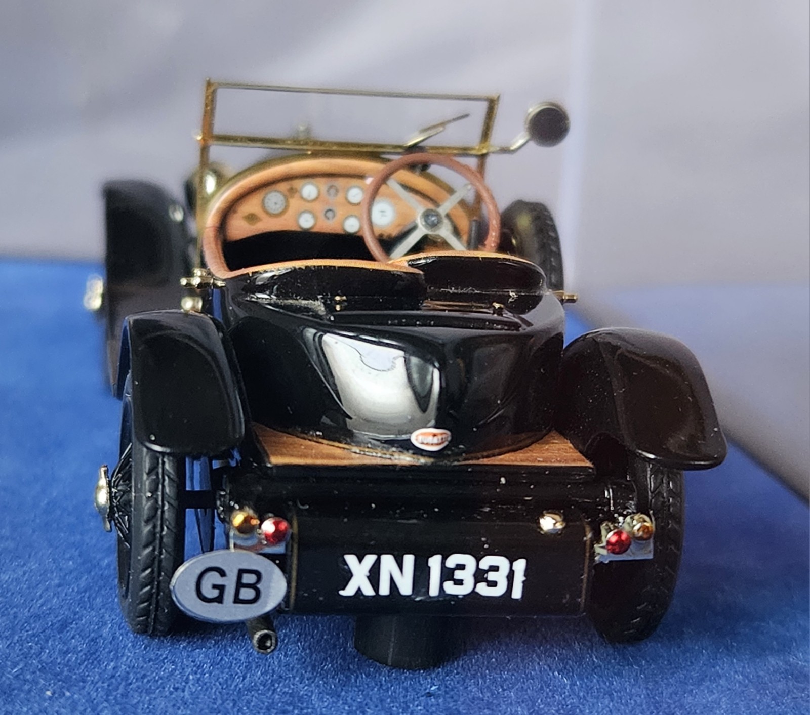 RARE MATRIX 1910 BUGATTI TYPE 18 “BLACK BESS” LOUWMAN MUSEUM 1:43 SCALE MIB