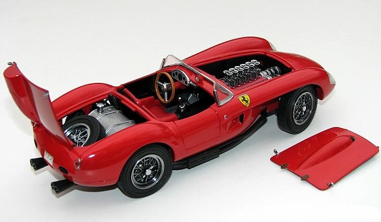 Ferrari Race Car Custom Built Model1 24Hot Rod12Metal Diecast Model18