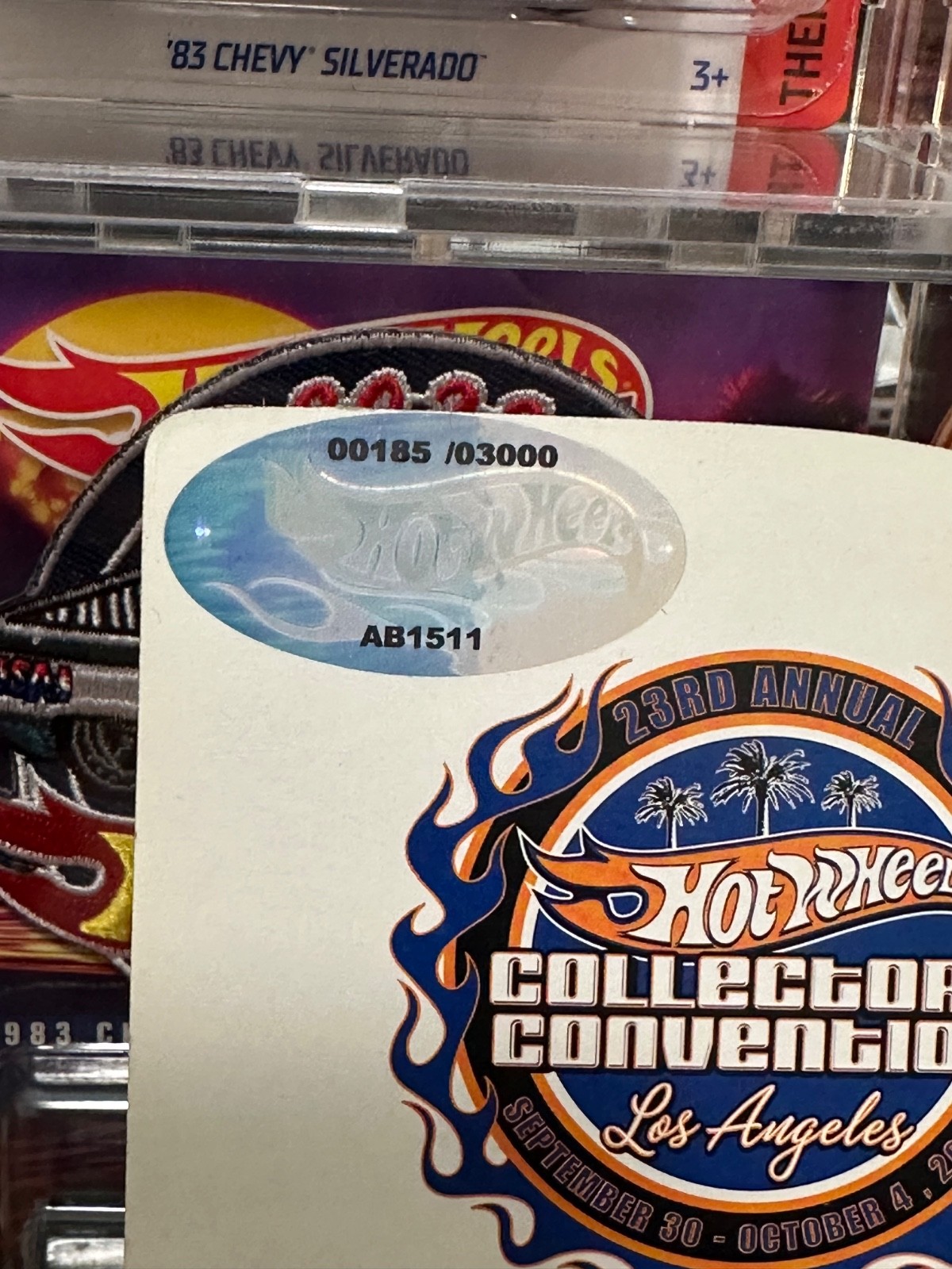 Hot Wheels 23rd Collectors Convention Los Angeles ’62 Corvette Low #185/3000