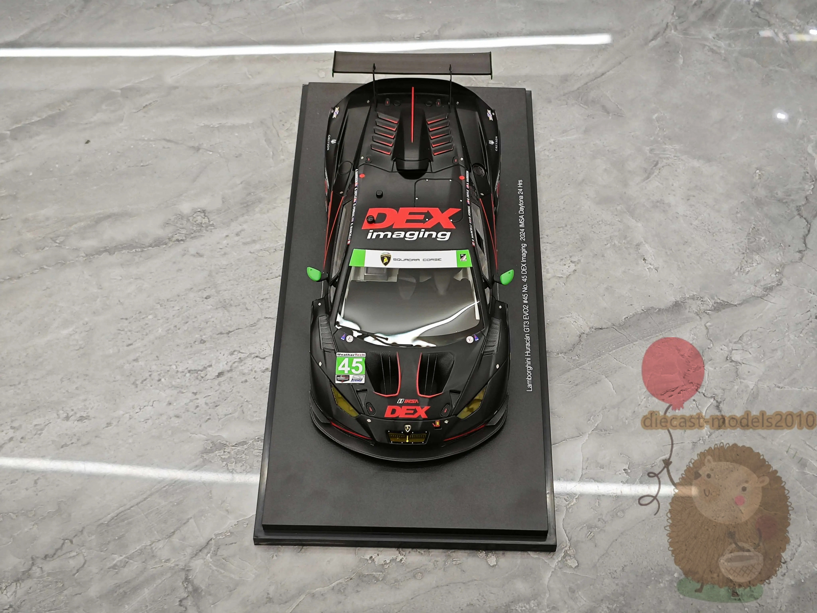 Topspeed 1:18 Lamborghini Huracan GT3 EVO2 2024 Resin Diecast Model Car Gifts