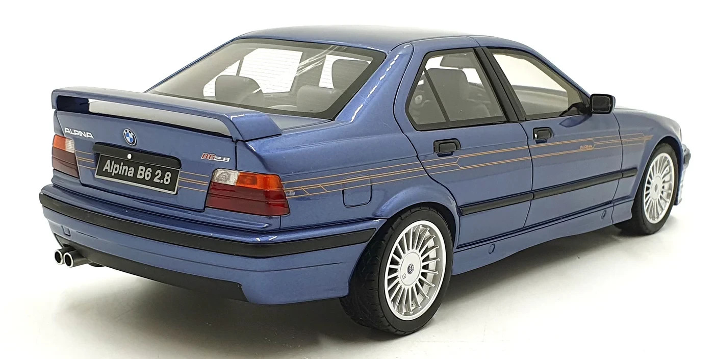 1/18 BMW E36 B6 2.8 ALPINA Resin Model Car -BLUE-