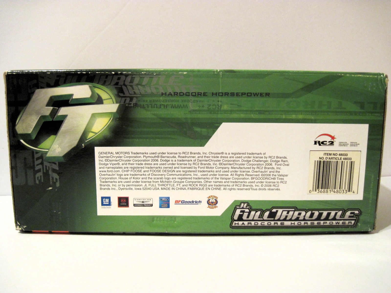 NEW JL Full Throttle Foose RARE GREEN Impression 1:20 LS1 AMBR Custom RIDLER !
