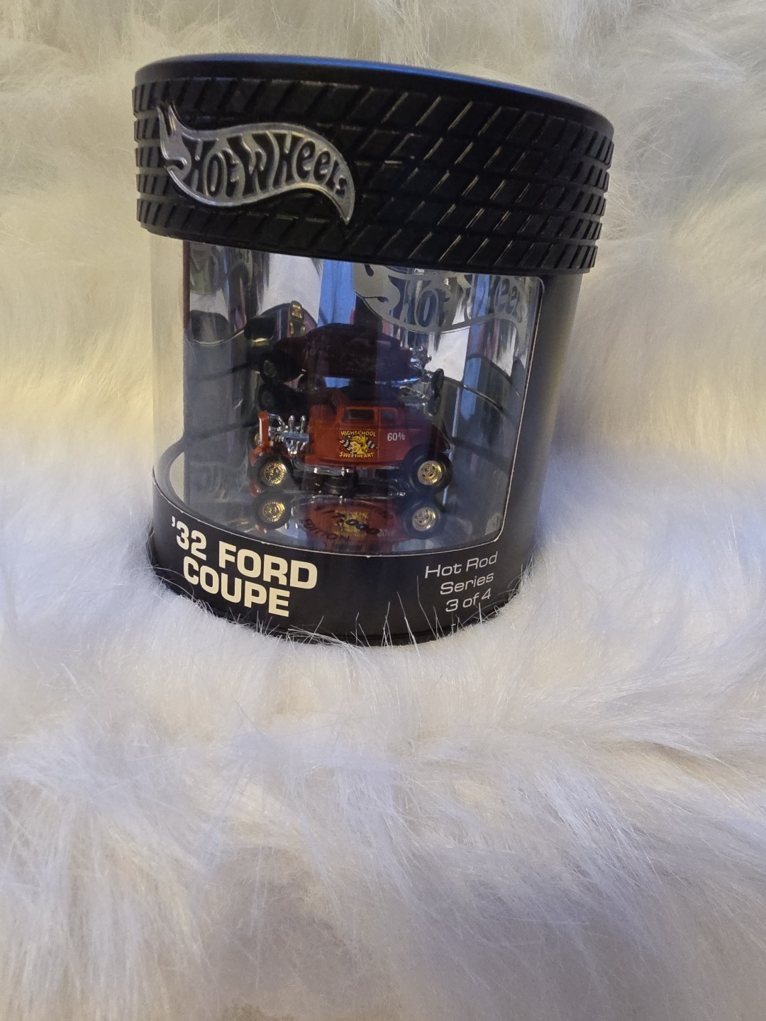 Hot Wheels ’32 FORD COUPE Flat Brown 1932 HOT ROD Series in RR WHEEL Display