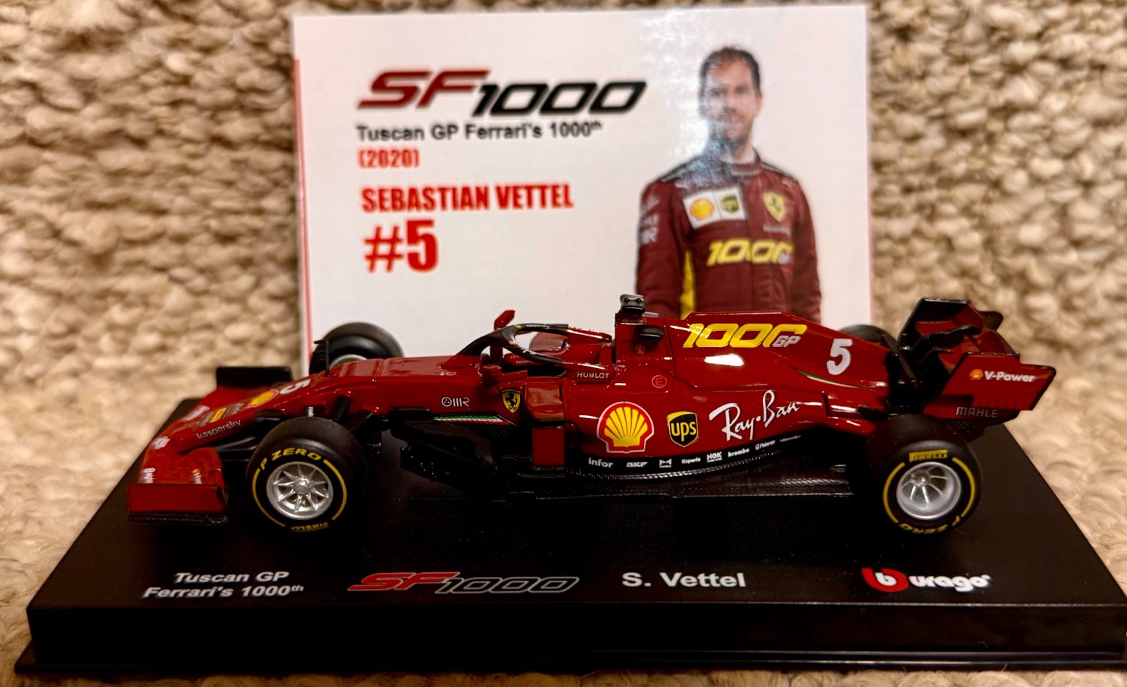 All new from Bburago Formula 1 cars 1:43 Ferrari, Mclaren, Red Bull and Mercedes