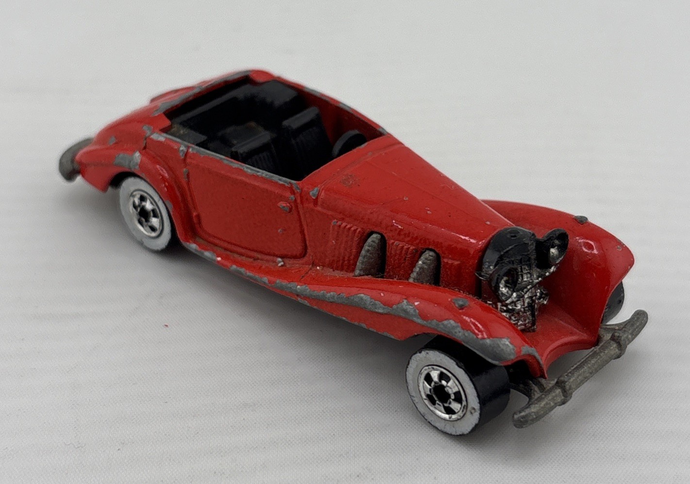 Mattel Hot Wheels 1982 Mercedes 540K Diecast Car Red H2.