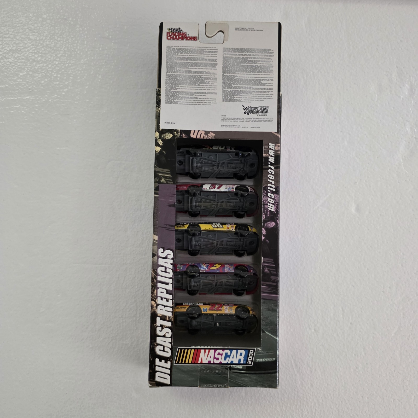 Racing Champions Vintage 2000 Nascar 5-Pack Diecast Replicas 64th Mint In Packag