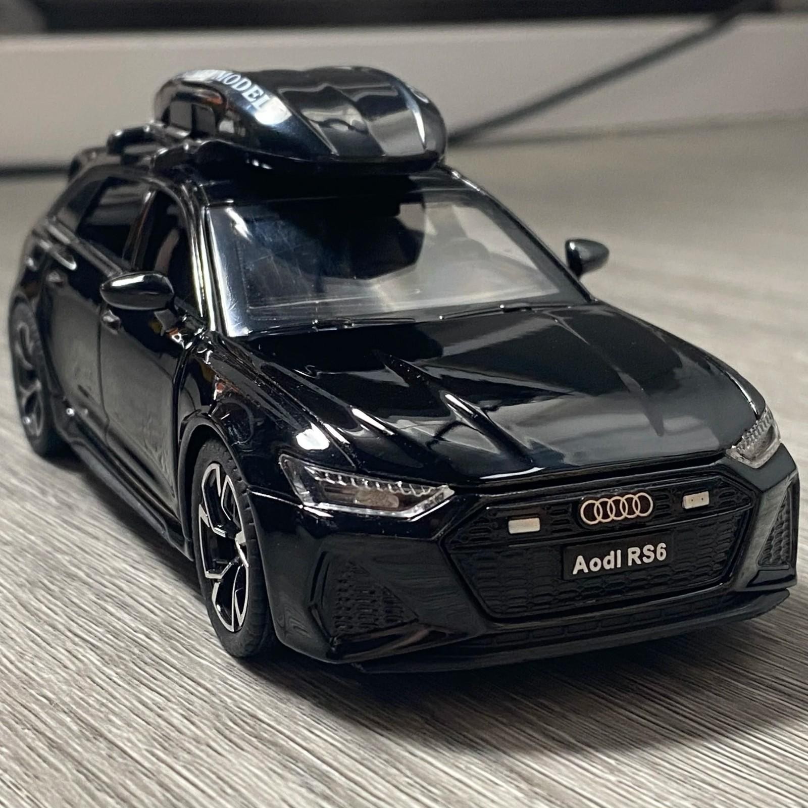 1:32 Diecast Model for Audi RS6 Avant Vehicle Car Toy Sound & Light Toy Gift NEW