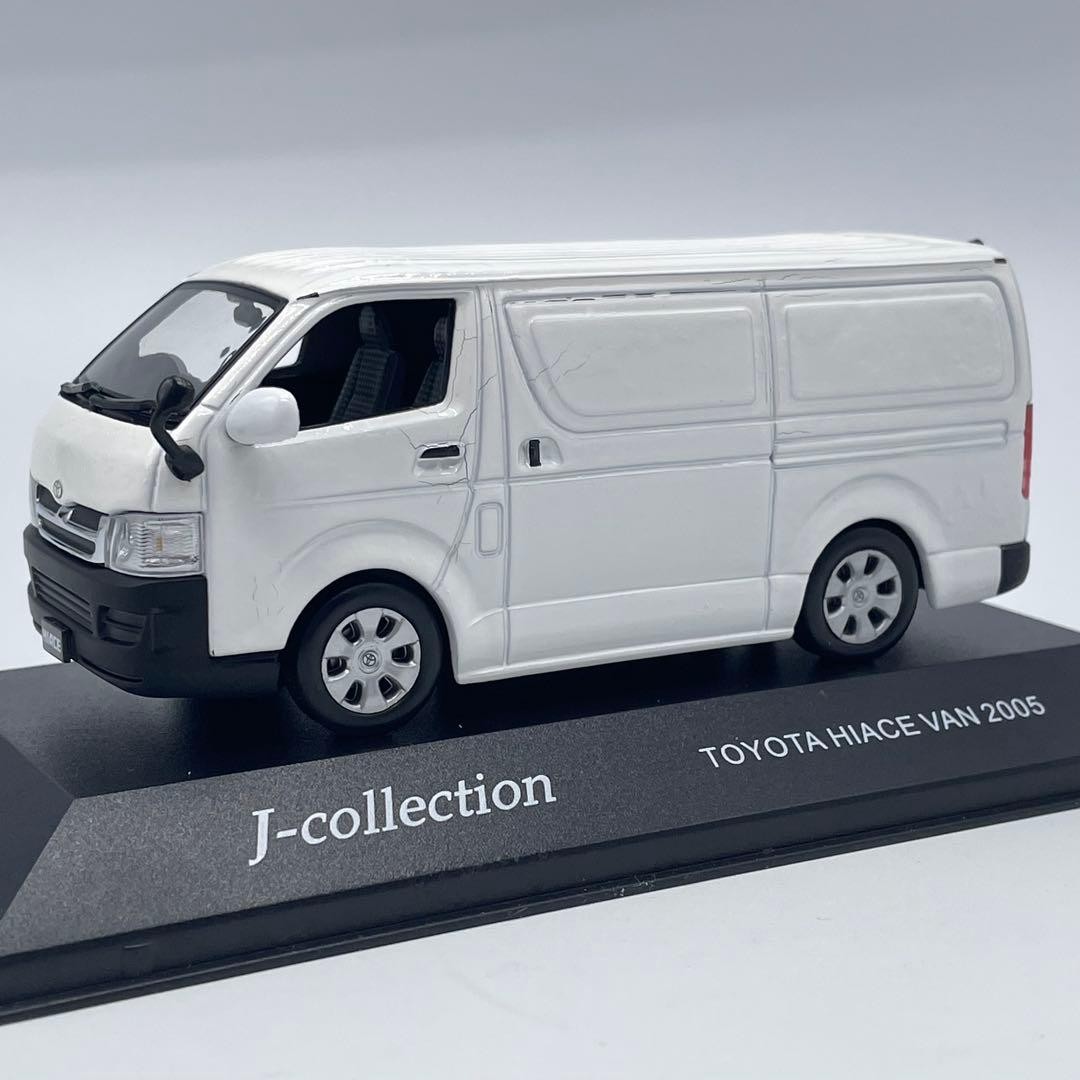KYOSHO Jcollection TOYOTA HIACE VAN 2005 1/43 Model Car White Diecast 15+