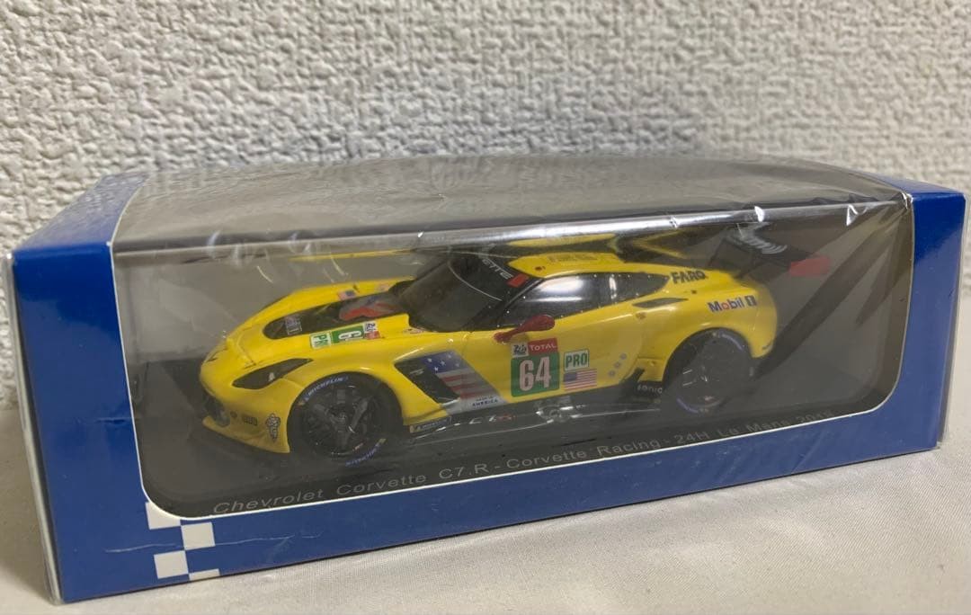 Spark 1/43 Chevrolet Corvette C7R Le Mans 2018 Collectables 17+