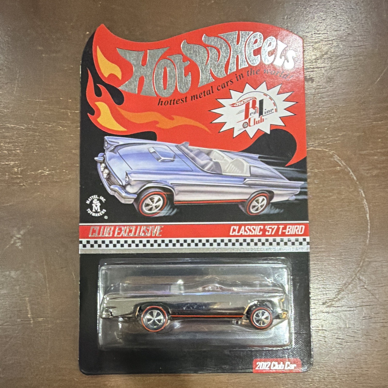 Hot Wheels RLC Exclusive Lot of 2 Chrome ’57 Ford T-Bird 1:64 (Read Description)
