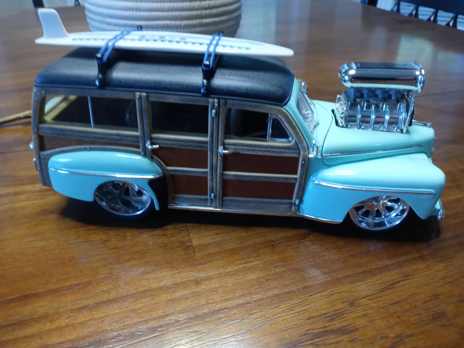 1/18 Custom Signature Series 1948 Ford Woody Wagon Ratfink Ratrod Hotrod Cool