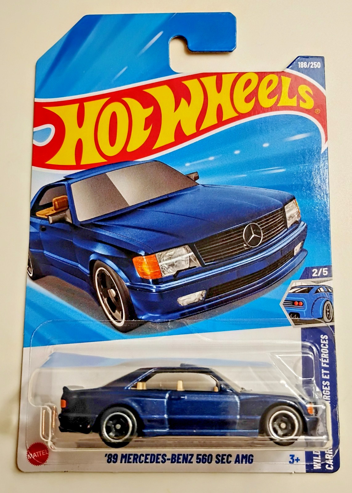 Hot Wheels Lot 21 ’89 Mercedes-Benz 560 SEC AMG HW Modified HW Turbo 2024 2025