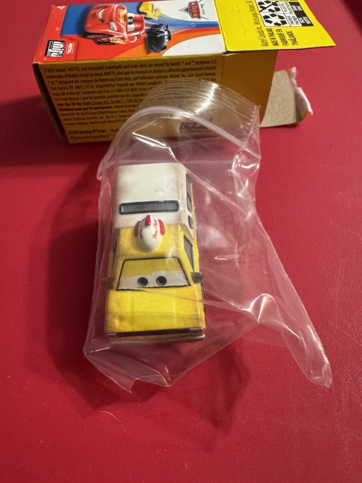 2019 Disney Pixar Cars Mini Racers TODD Pizza Planet Truck Series 3 New #25
