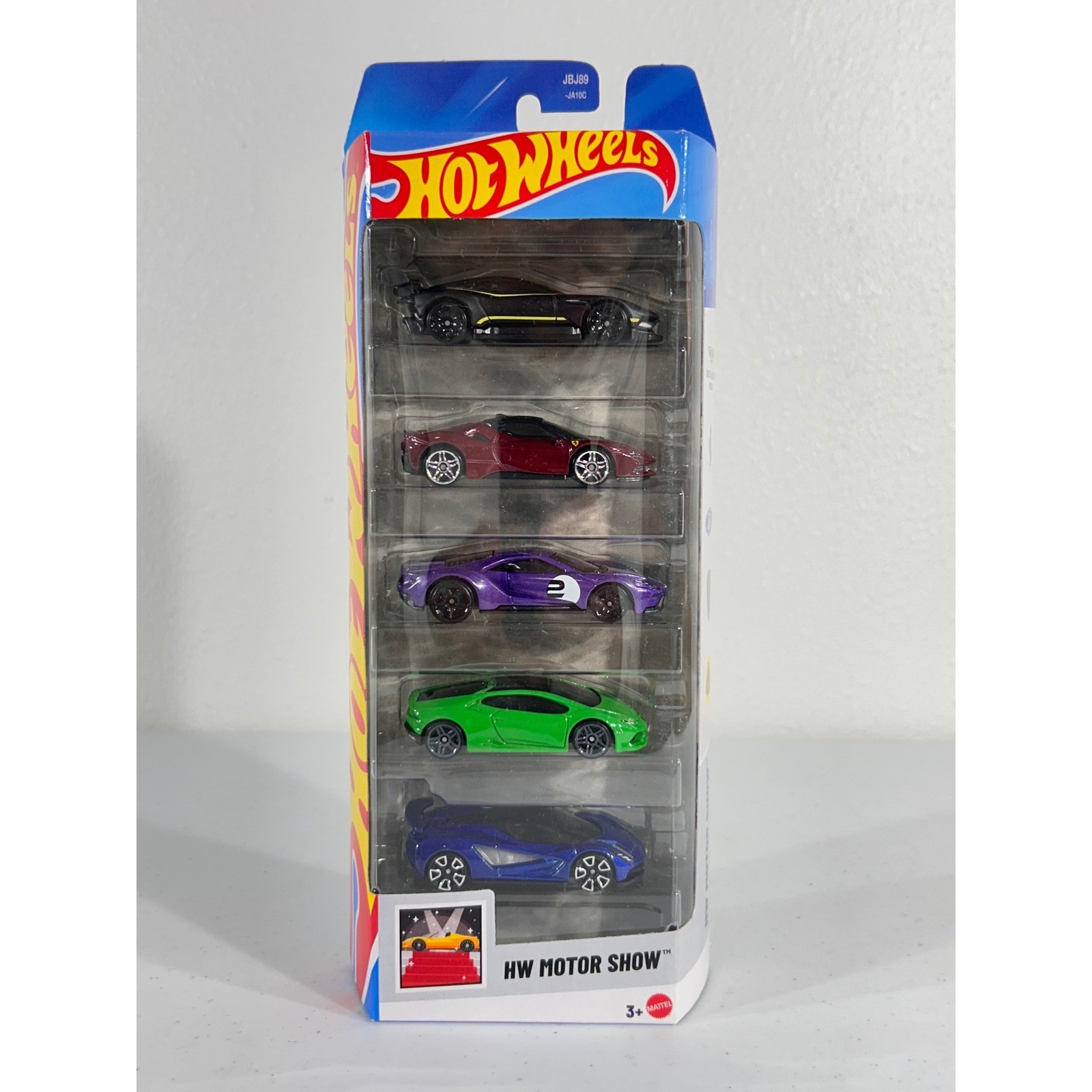 Hot Wheels HW Motor Show 5 Car Pack Assortment NEW in box factory sealed