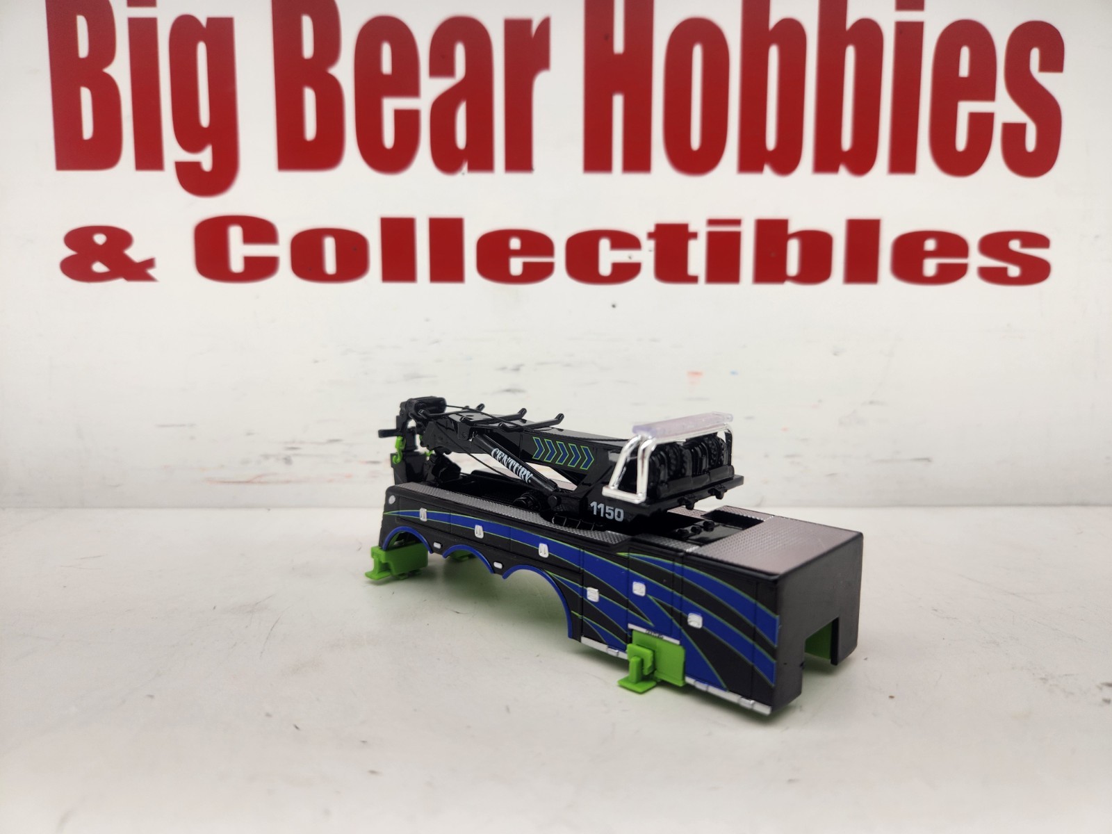 1/64 DCP Black, Blue, Grabber Green Century 1150 Rotator Body For Customs