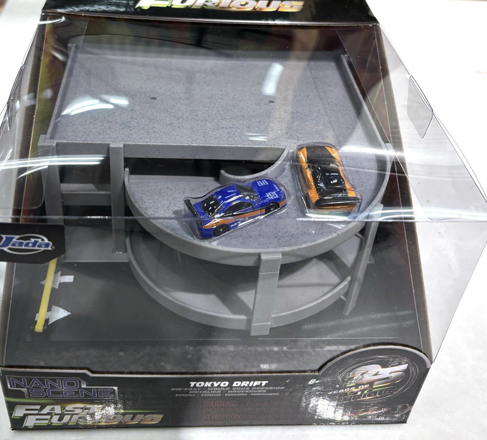 Jada Fast & Furious Nano Scene 25 TOKYO DRIFT Parking Garage 2026 New In Hand