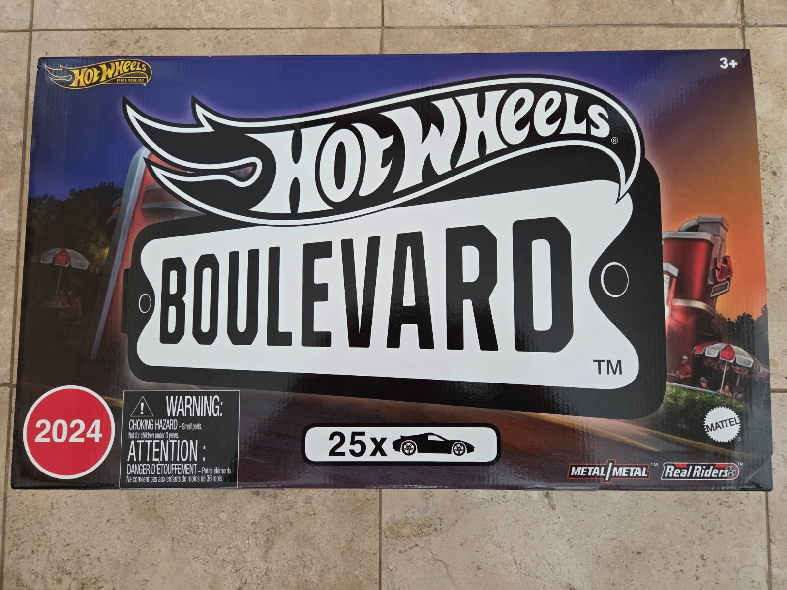 2024 Hot Wheels Boulevard Premium Ford Transit Supervan freed from the box
