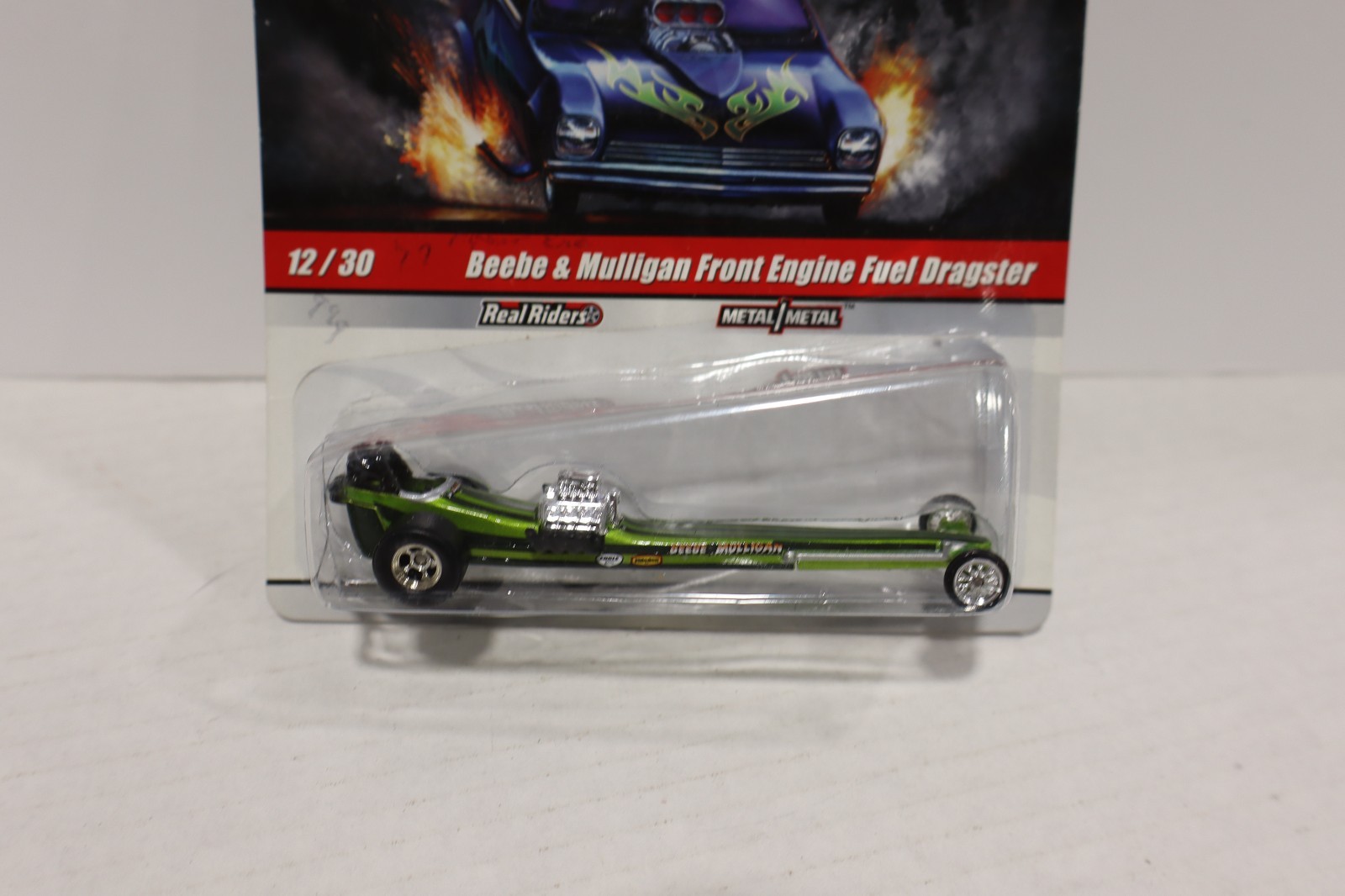 Hot Wheels Drag Strip Demons, Beebe & Mulligan Front Engine SHELF WEAR READ