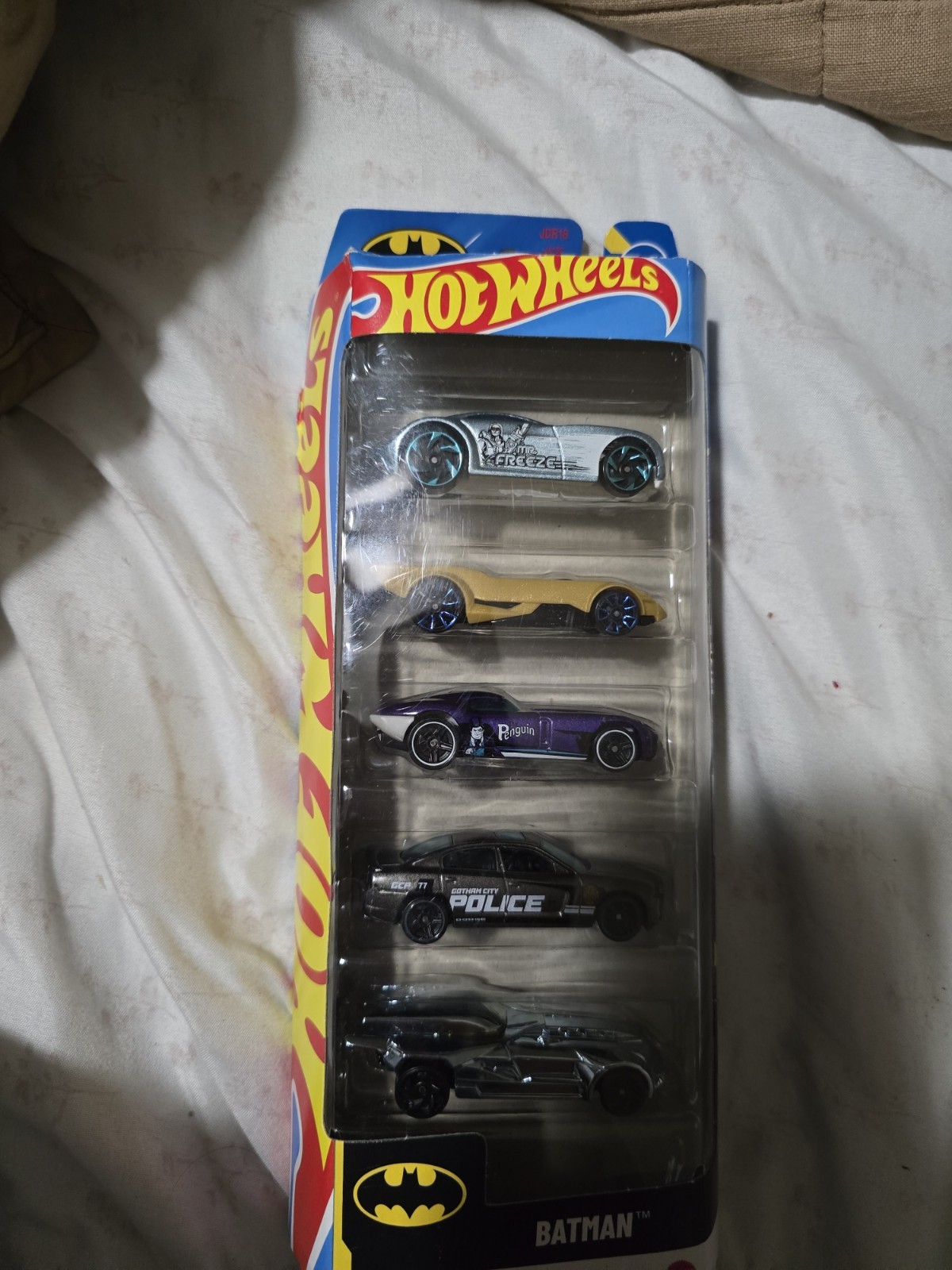 Hot Wheels Batman 5-Pack 1:64 Diecast Cars Set Multicolor Unopened Box