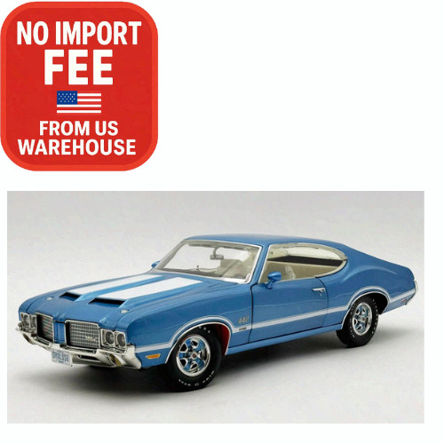 ACME Dr. Olds #6 – 1971 Oldsmobile 442 – W30 Viking Blue 1/18 1 of 442!!