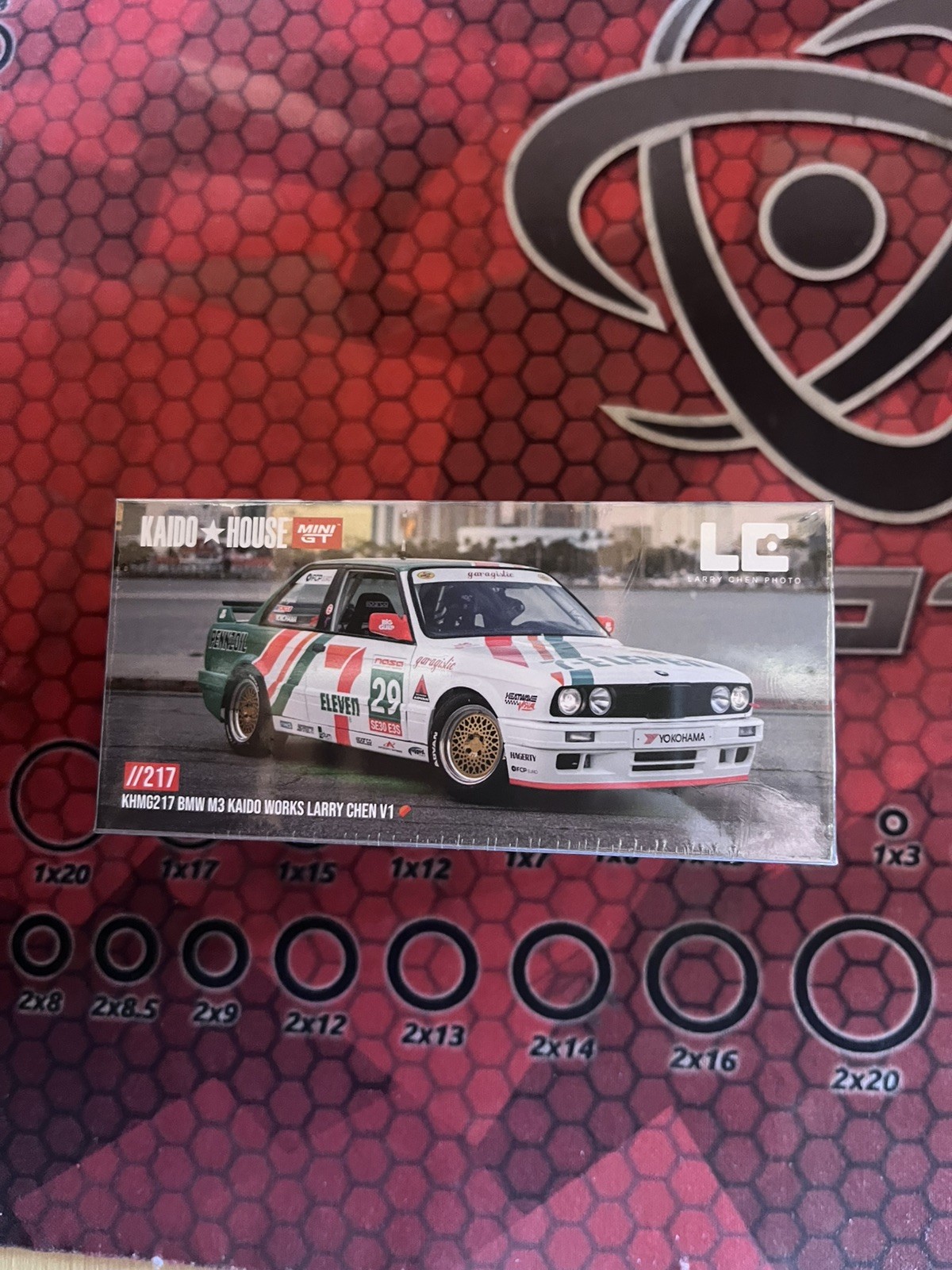 Kaido House x Mini GT 7-Eleven BMW M3 Kaido Works Larry Chen V1 1:64