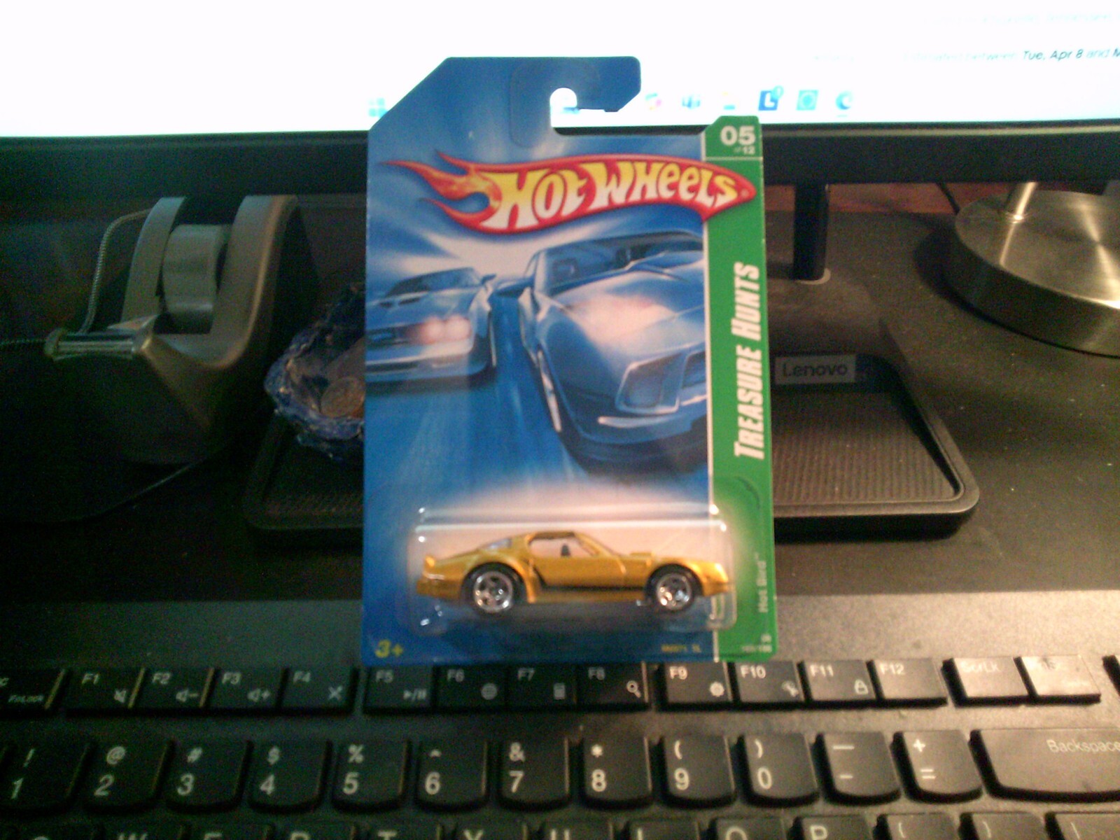 2008 Hot Wheels Treasure Hunts Hot Bird Gold Pontiac Trans am