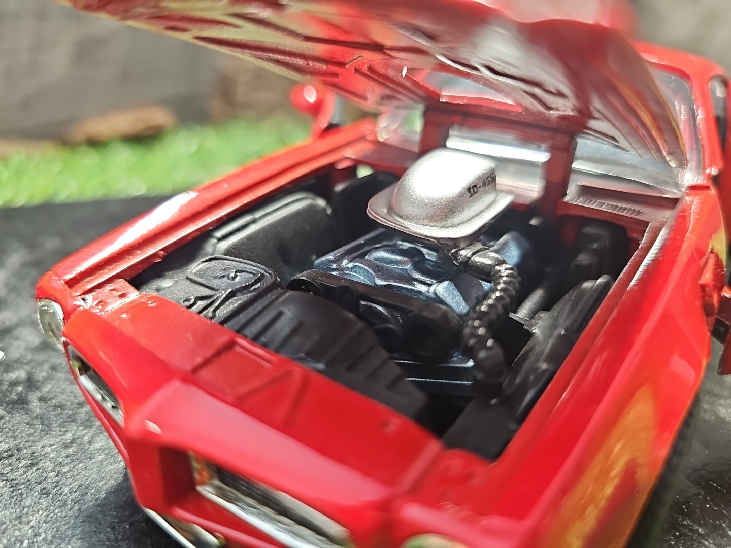 Motor Max American Graffiti 1973 Pontiac Firebird Trans Am 1:24 Scale Diecast