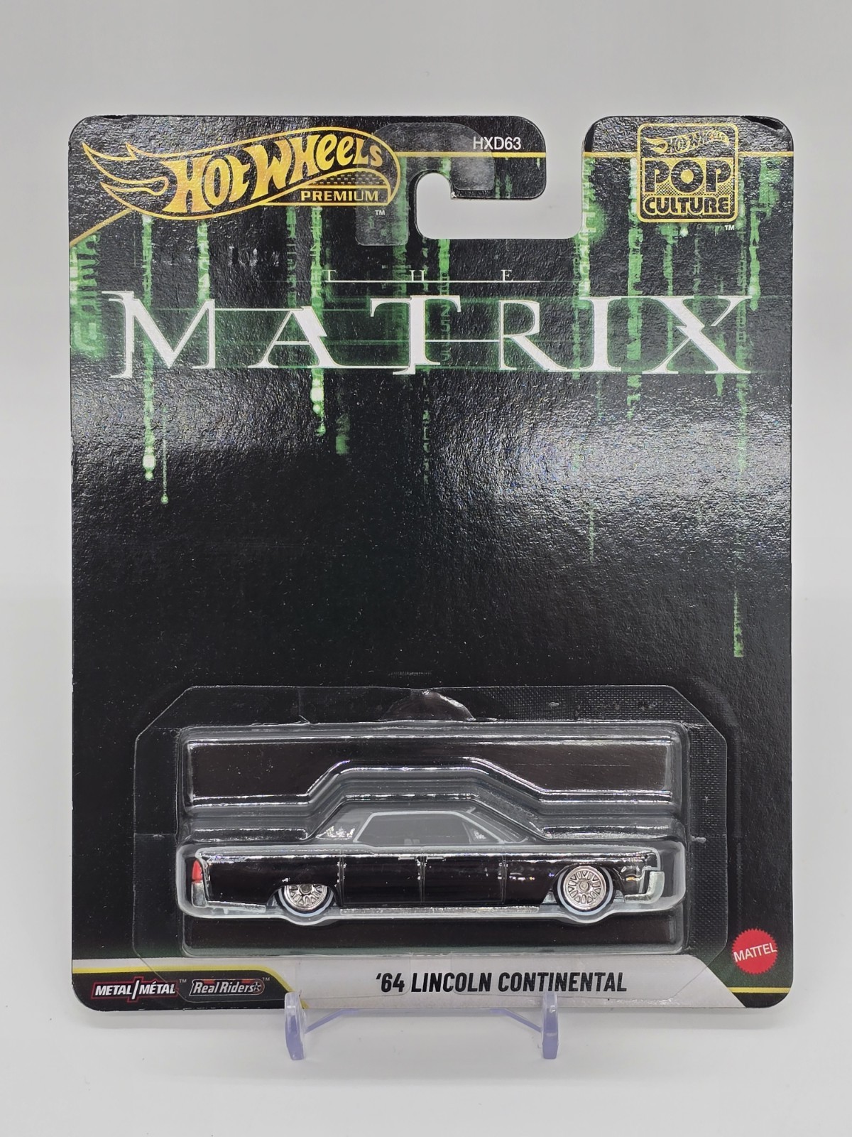 Hot Wheels – Premium Pop Culture – Matrix ’64 Lincoln Continental – Real Riders