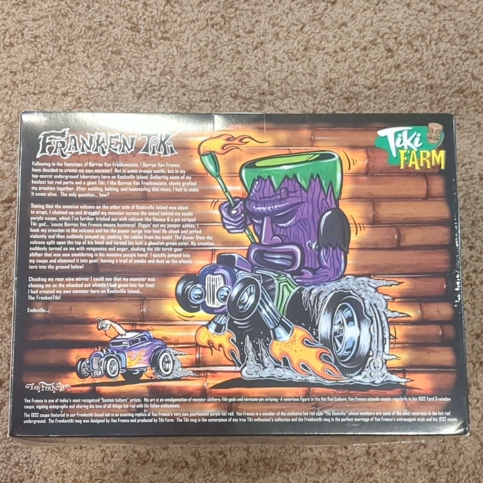 Hot Wheels Collectors Tiki Farm FrankenTiki 1:64 Diecast Limited Edition 2005