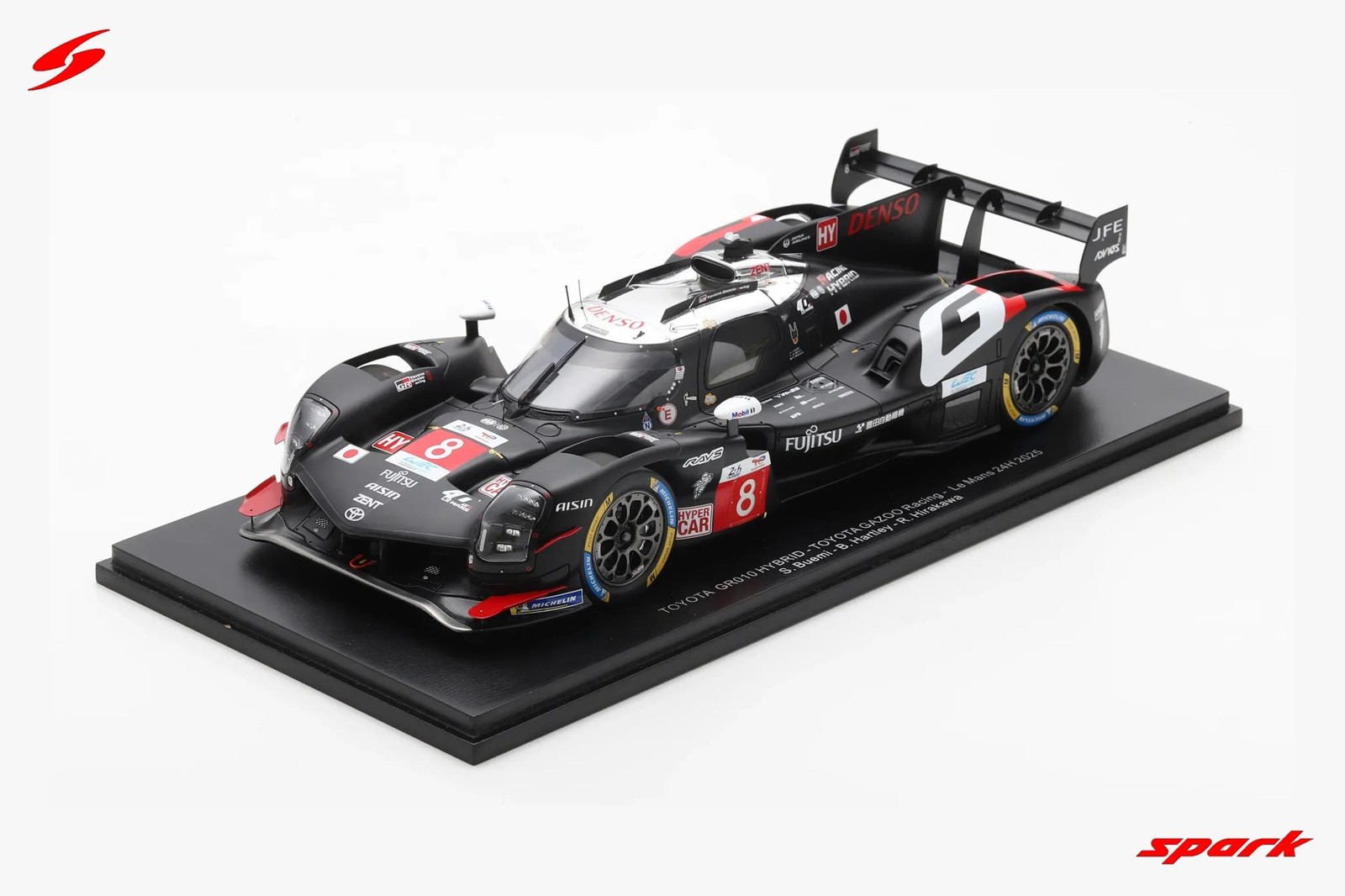 Spark 18S1056 1/18 GR010 Hybrid No.8 GAZOO RACING Le Mans 24H 2025 Model Car