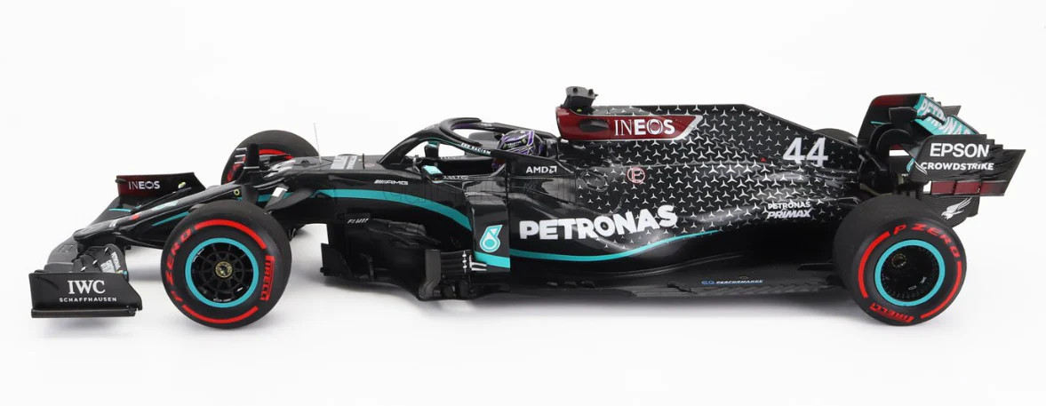1:18 2020 Lewis Hamilton — 91st F1 Win — World Champion — Minichamps F1