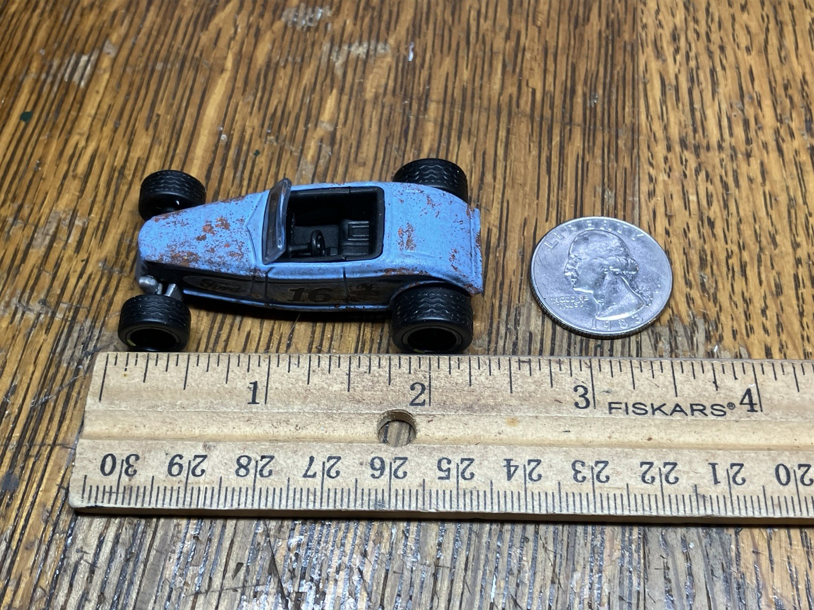 1933 Ford Roadster Weathered Rusty Custom 1/64 Diecast Barn Find Car Hot Wheels