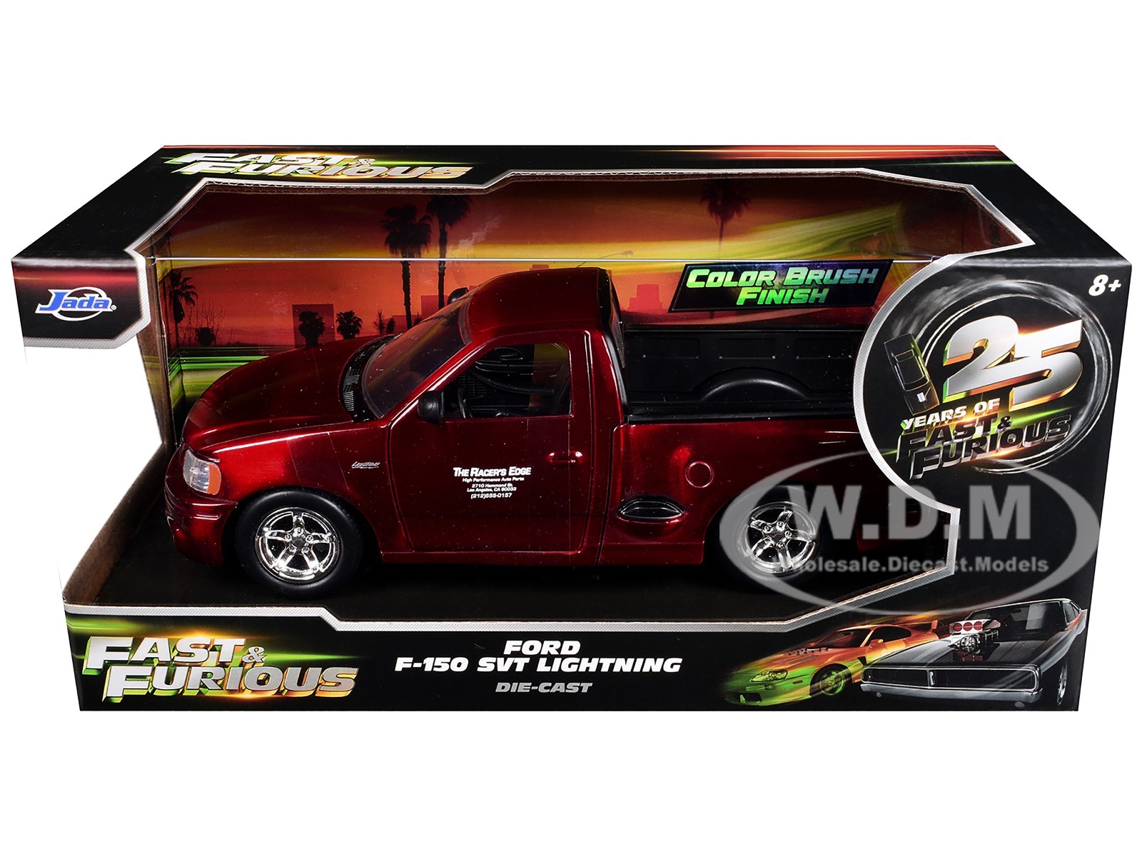 FORD F-150 SVT LIGHTNING COLOR BRUSH “FAST & FURIOUS 25 YEARS” 1/24 JADA 37876