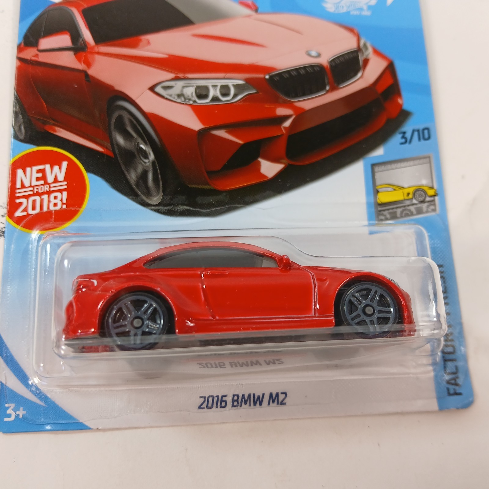 Factory Fresh BMW M4 BMW 507 2016 M2 Lot of 3 Hot Wheels 2/5 3/10 8/10