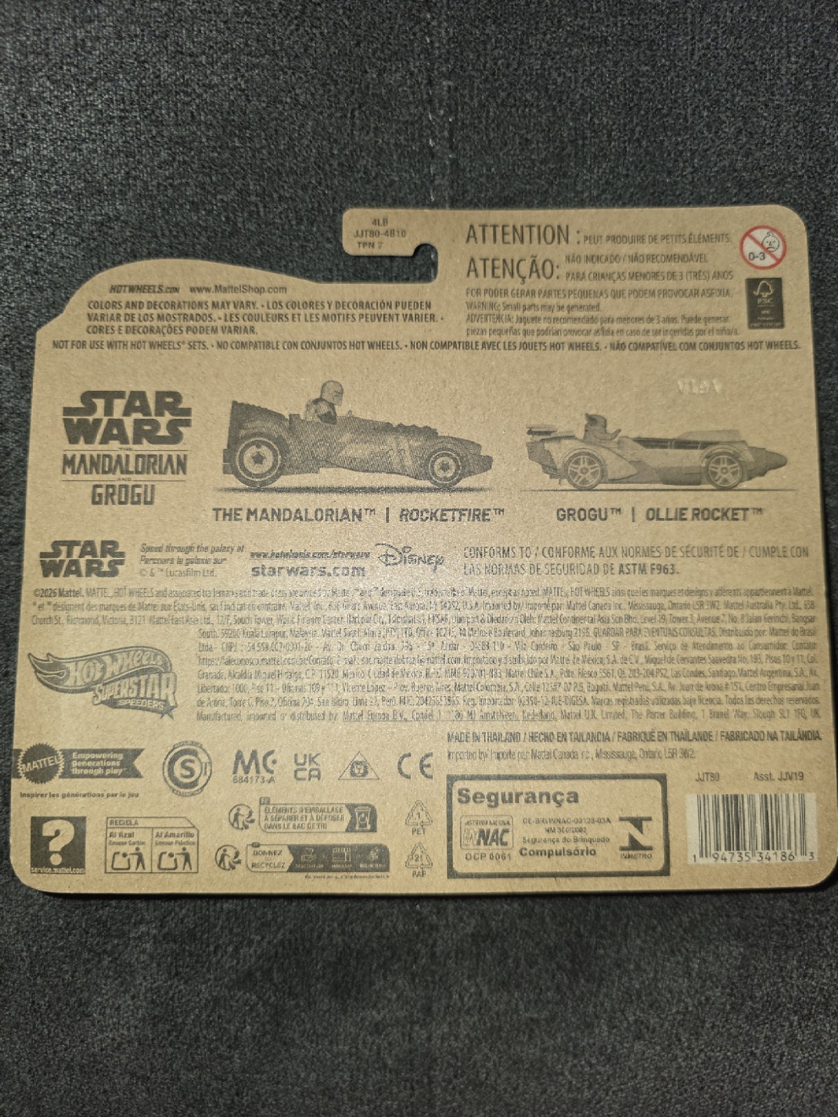2026 Hot Wheels NEW Superstar Speeders The Mandalorian and Grogu