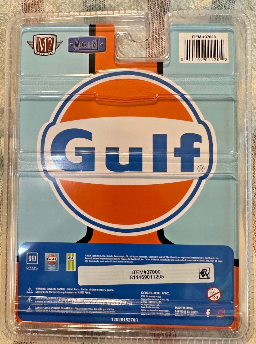 M2 MACHINES – MODEL-KIT – 1980 CHEVROLET CAMARO Z28 – WMTS06 26-12 – GULF OIL