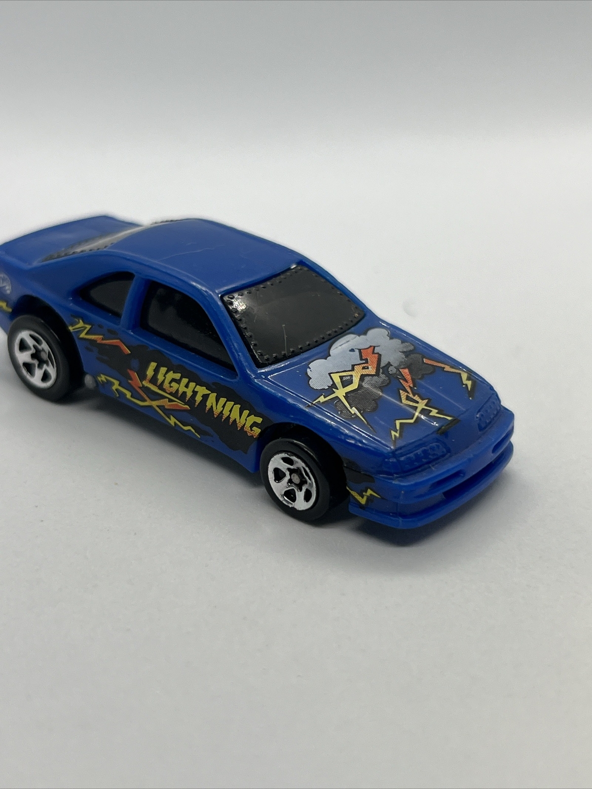 1989 Hot Wheels Quick Silver Series Lightning T-Bird Stock Car