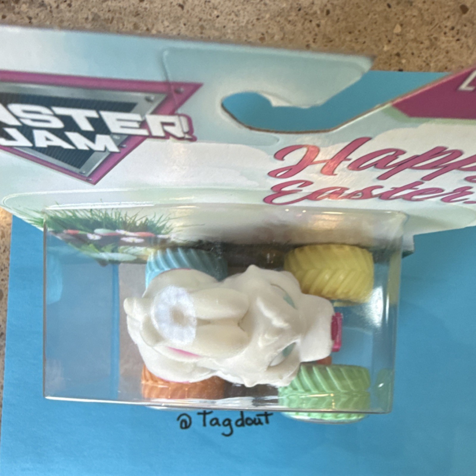 Spin Master Monster Jam Easter Bunny Limited Edition 1 of 5,000 1:64 Diecast