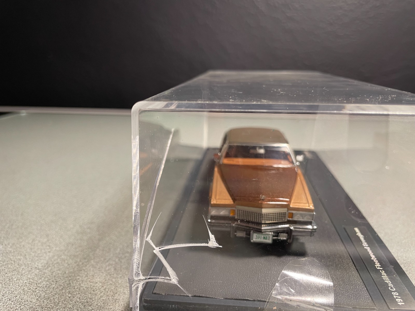 matrix 1/43 1978 cadillac fleetwood brougham 2tone brown VERY RARE #176/408