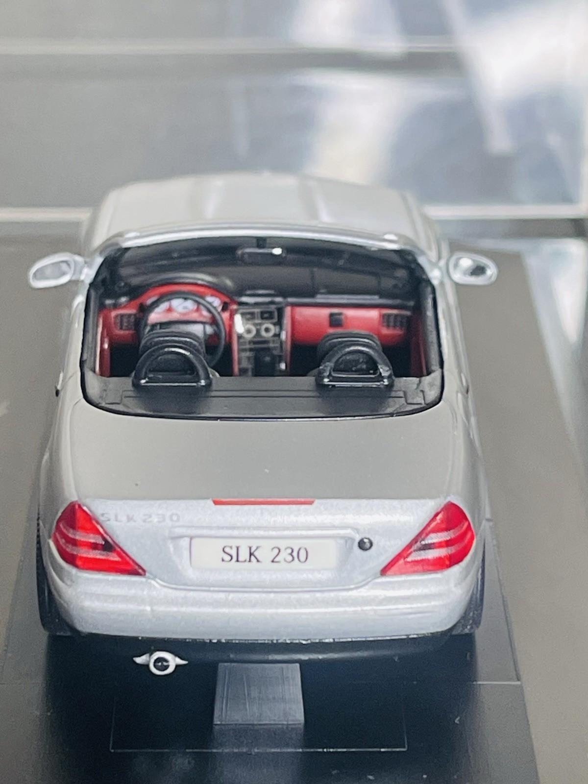 Herpa 1/43 Mercedes Benz SLK 230 Die Cast Grey With Hard Top Dealer Edition