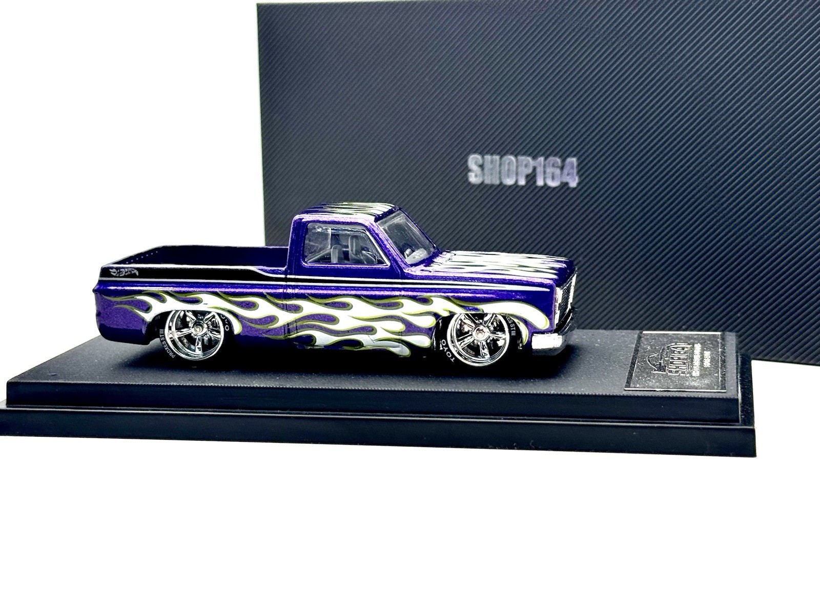 NEW 12.7mm 5x PACK For HW 83 Silverado Wheels Rubber Tires 1/64 Chrome Cragars!