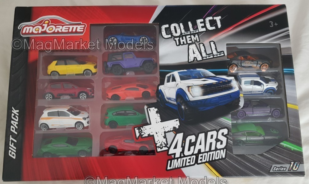 Majorette 13-Vehicle Set · Giftpack Series 10 · Brand New · Free UK P&P