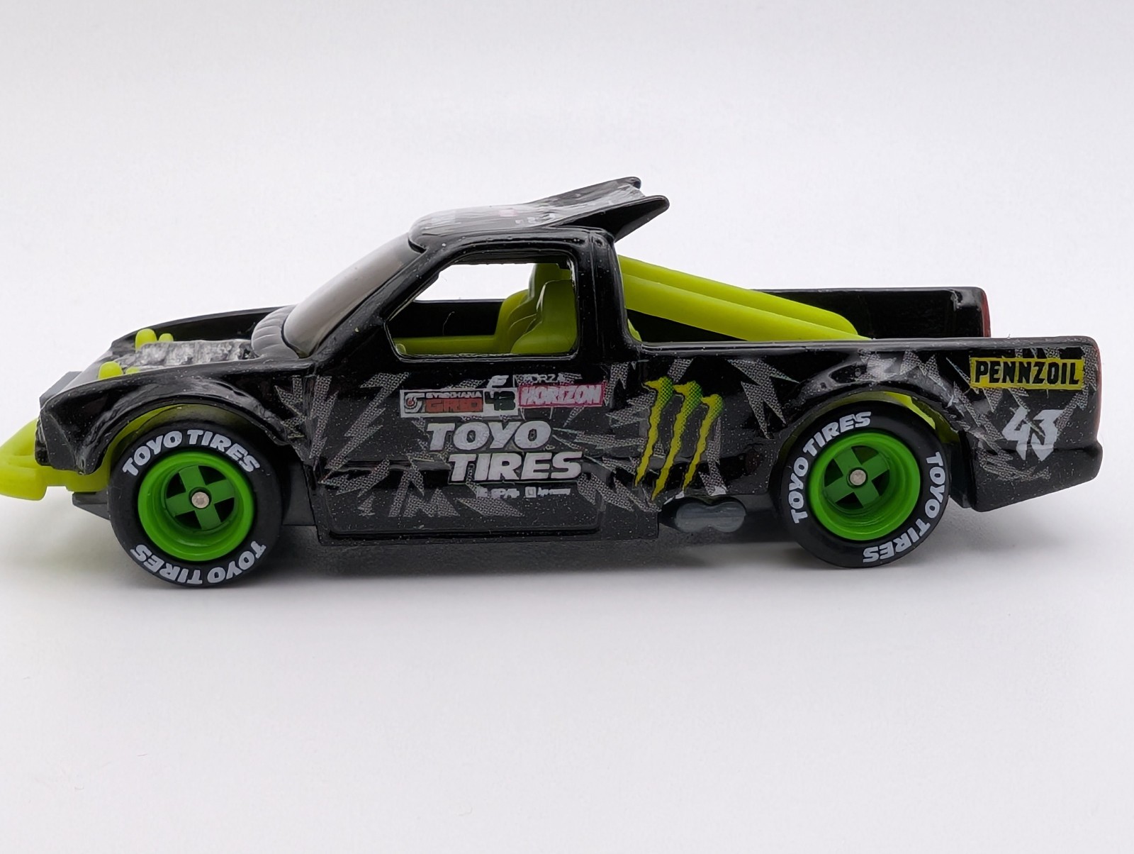 Hot Wheels CUSTOM Hoonitruck Limited Grip Monster Energy HOONIGAN Toyo Tires