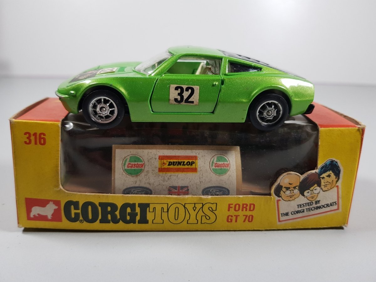 Ford GT70 No.316 Corgi Toys 1/43 With Box