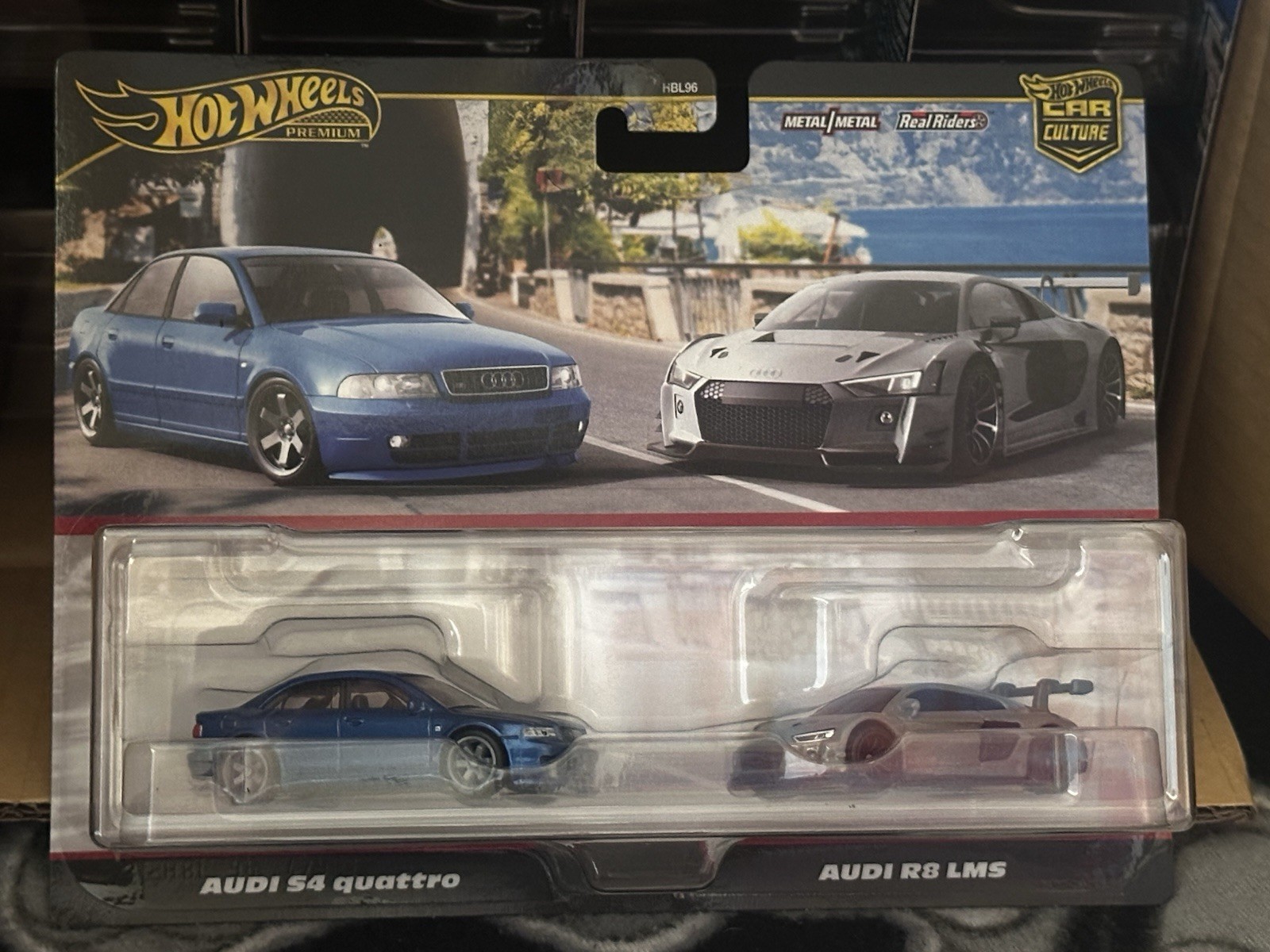 2024 Hot Wheels Premium Car Culture 2 Pack Audi S4 Quattro & Audi R8 LMS
