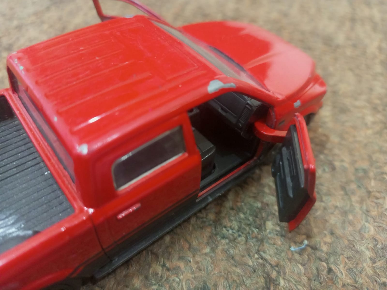 Kinsmart Dodge Ram 1500 Red Diecast Truck 1:46 Scale
