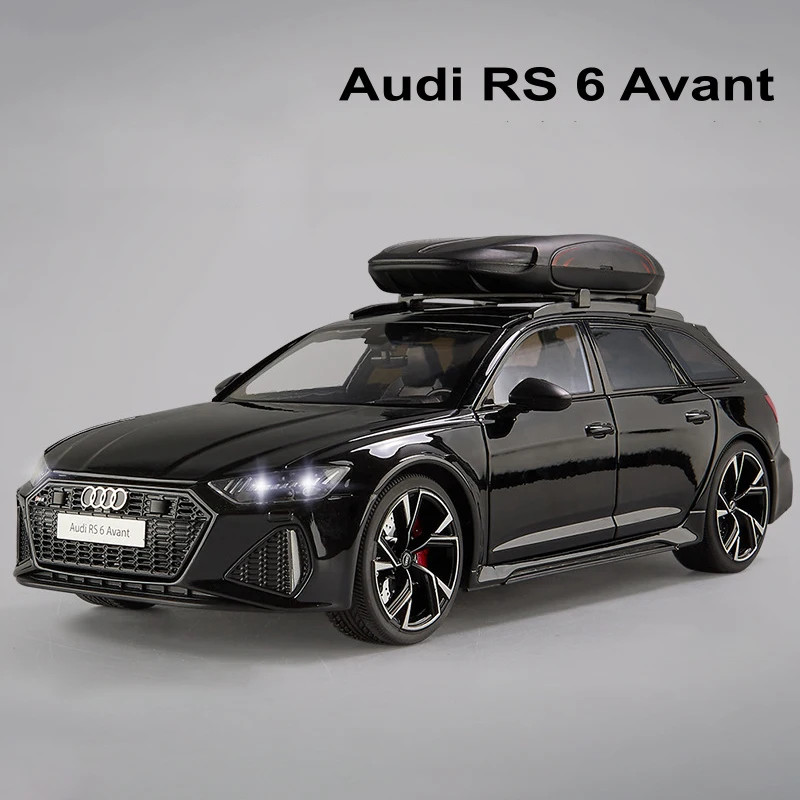 1:18Audi RS6 Avant Station Wagon Alloy Car Model Diecasts Metal Sports Car Vehi