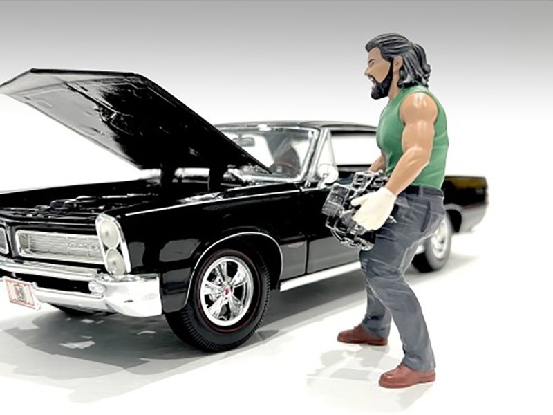“MUSCLE MECHANICS” FIGURE #5 FOR 1/18 SCALE MODELS BY AMERICAN DIORAMA AD-19205