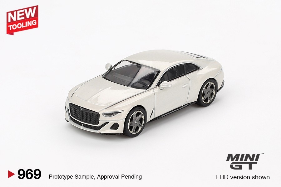 Mini GT 1:64 Bentley Batur Bonneville Pearl #969